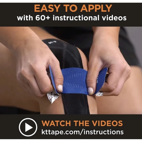 New KT Kinesiology Therapeutic Tape Strips Epic Purple NIB Sports Tape Roll - Picture 7 of 11